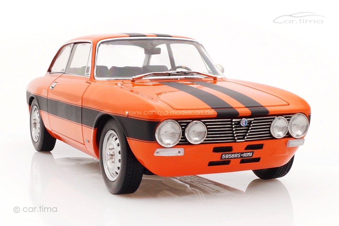 Alfa Romeo 2000 GTV orange Norev 1:18 187918