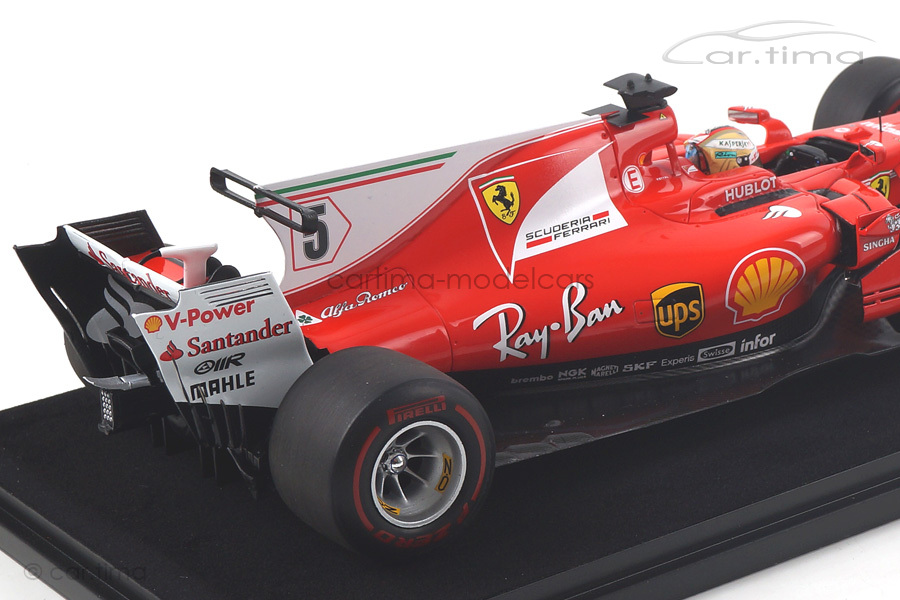Ferrari SF70-H Winner GP Monaco 2017 Sebastian Vettel LookSmart 1:18 LS18F109 Ferrari SF70-H Winner GP Monaco 2017 Sebastian Vettel LookSmart 1:18 LS18F109