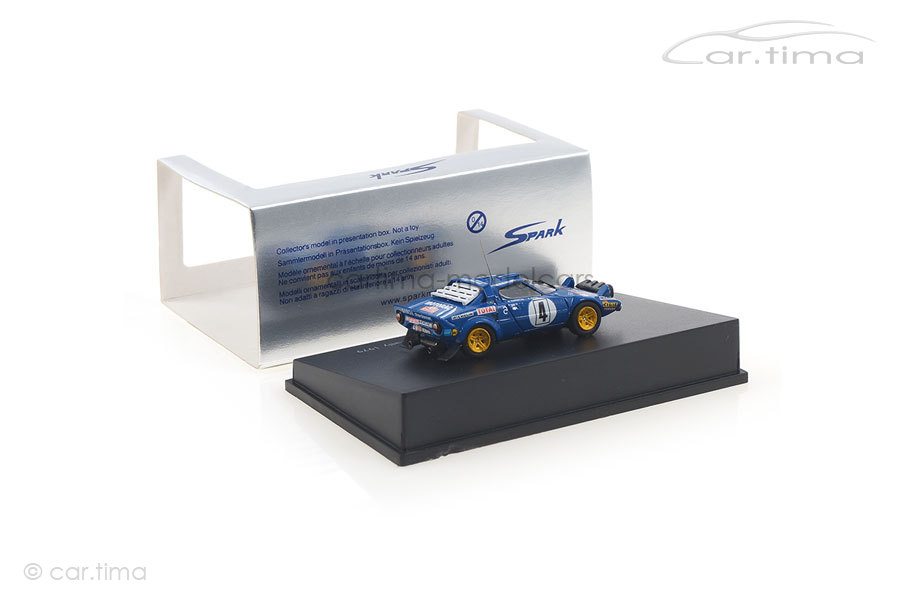 Lancia Stratos Winner Rallye Monte Carlo 1979 Darniche/Mahé Spark 1:87 87S107