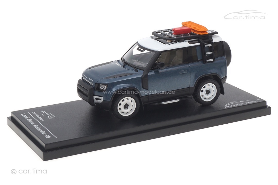 Land Rover Defender 90 2020 Tasman Blue Almost Real 1:43 410702