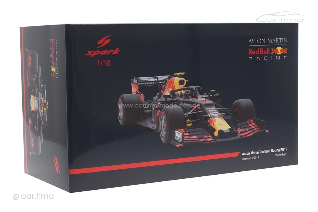 Aston Martin Red Bull Racing RB15 GP 2019 Pierre Gasly Spark 1:18 18S456 Aston Martin Red Bull Racing RB15 GP 2019 Pierre Gasly Spark 1:18 18S456
