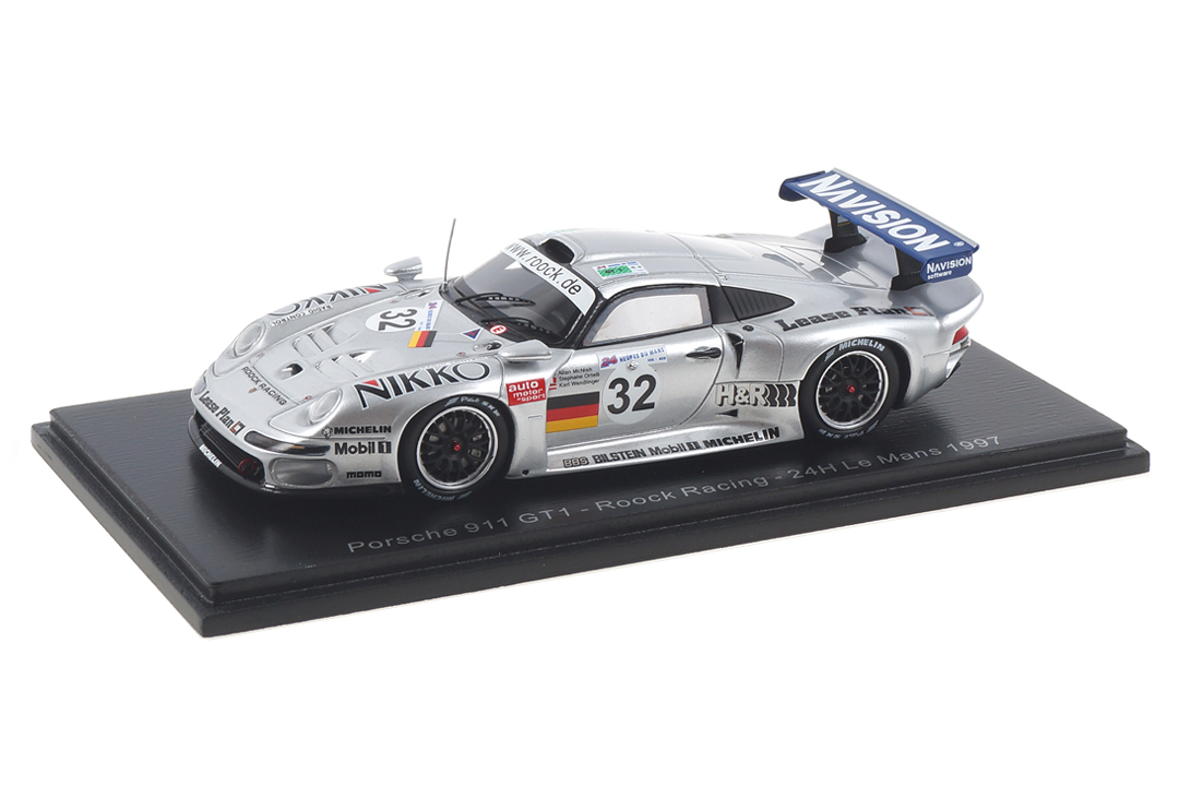 Porsche 911 GT1 24h Le Mans 1997 McNish/Ortelli/Wendlinger Spark 1:43 S5608 Porsche 911 GT1 24h Le Mans 1997 McNish/Ortelli/Wendlinger Spark 1:43 S5608