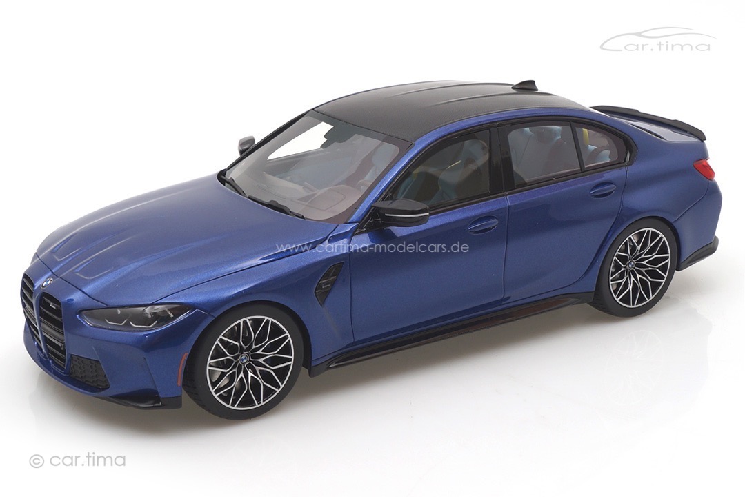 BMW M3 Competition (G80) Portimao Blue met. TopSpeed 1:18 TS0341 BMW M3 Competition (G80) Portimao Blue met. TopSpeed 1:18 TS0341