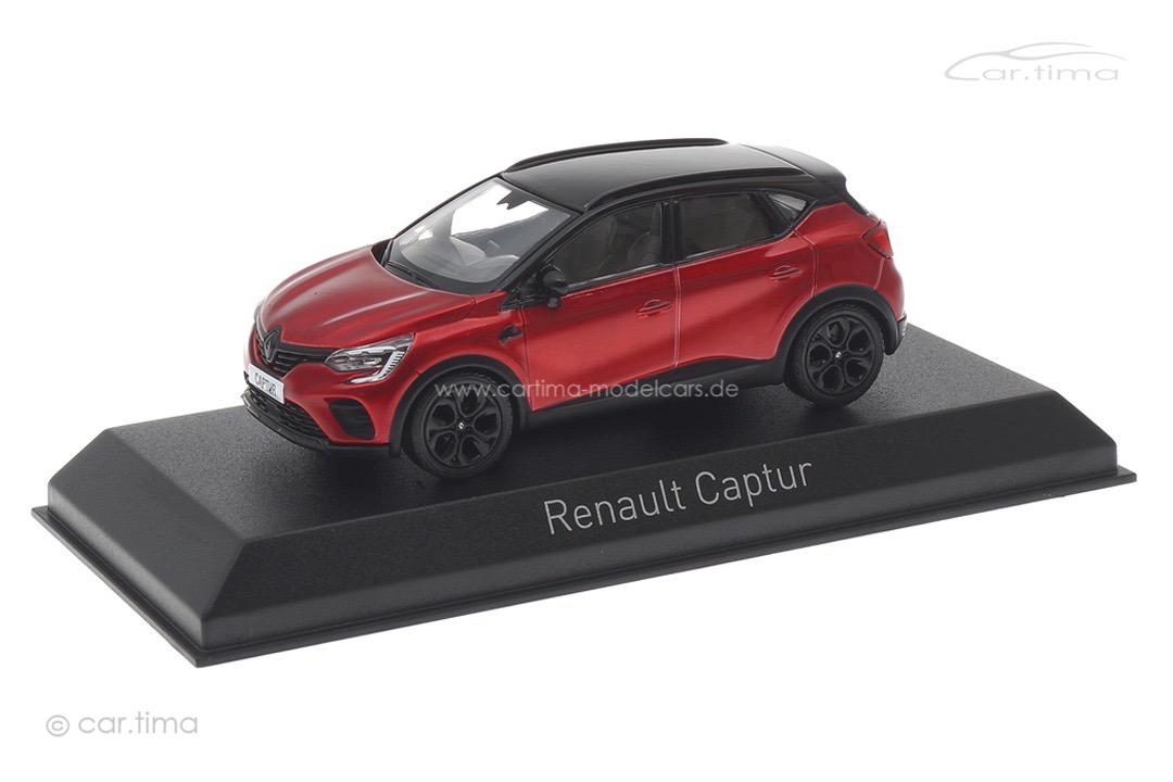 Renault Captur Rive Gauche 2022 Flame Red/black  Norev 1:43 517769