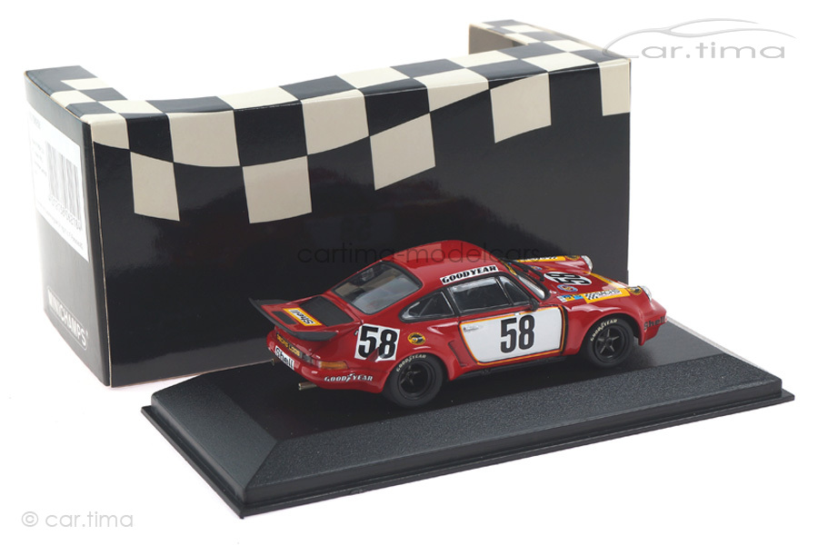 Porsche 911 RSR 3,0 24h Le Mans 1975 Fitzpatrick/v. Lennep Minichamps 1:43 430756958 Porsche 911 RSR 3,0 24h Le Mans 1975 Fitzpatrick/v. Lennep Minichamps 1:43 430756958