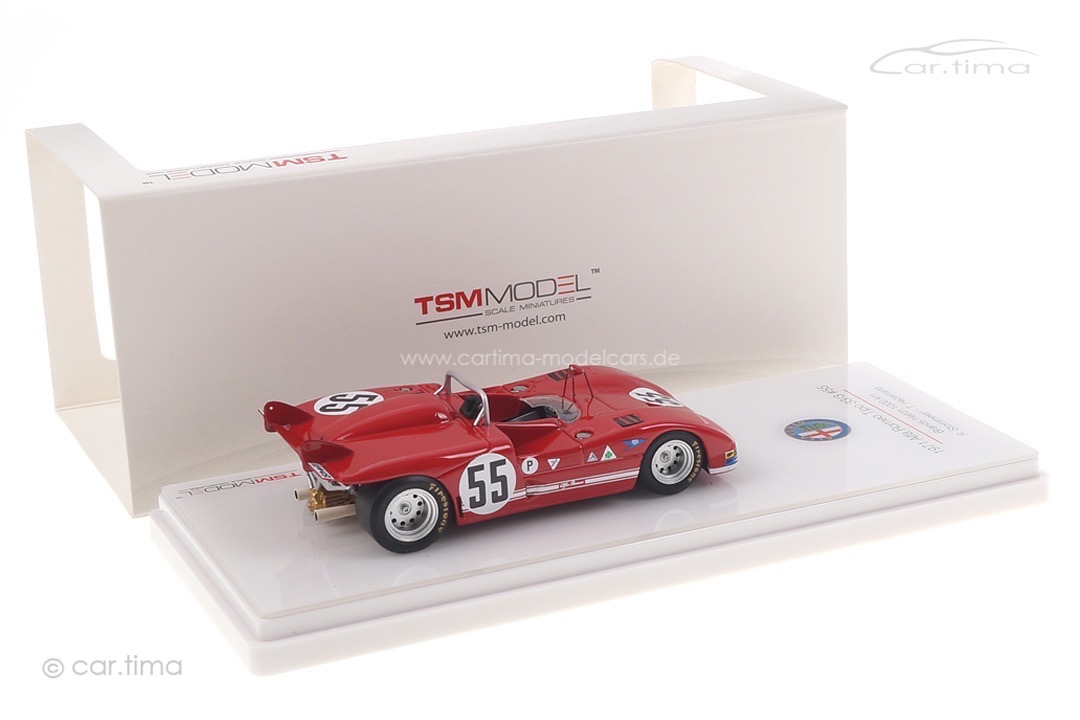 Alfa Romeo Tipo 33/3 Brands Hatch 1971 Stommelen/Hezemans TSM 1:43 TSM164305 Alfa Romeo Tipo 33/3 Brands Hatch 1971 Stommelen/Hezemans TSM 1:43 TSM164305