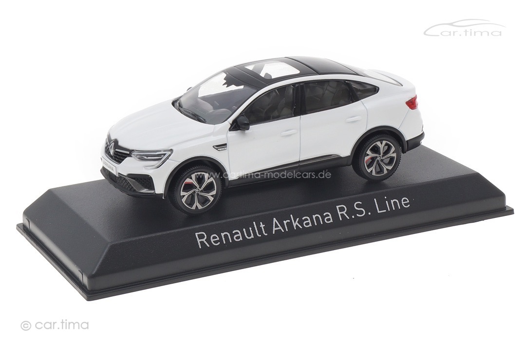 Renault Arkana R.S. Line 2021 Pearl White Norev 1:43 517685 Renault Arkana R.S. Line 2021 Pearl White Norev 1:43 517685