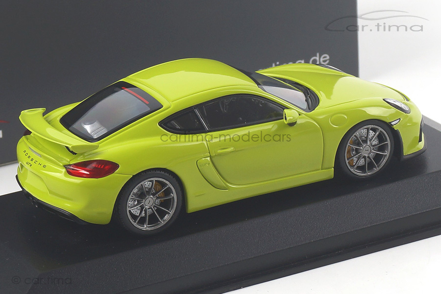 Porsche Cayman GT4 Lichtgrün Minichamps 1:43 CA04316075 Porsche Cayman GT4 Lichtgrün Minichamps 1:43 CA04316075