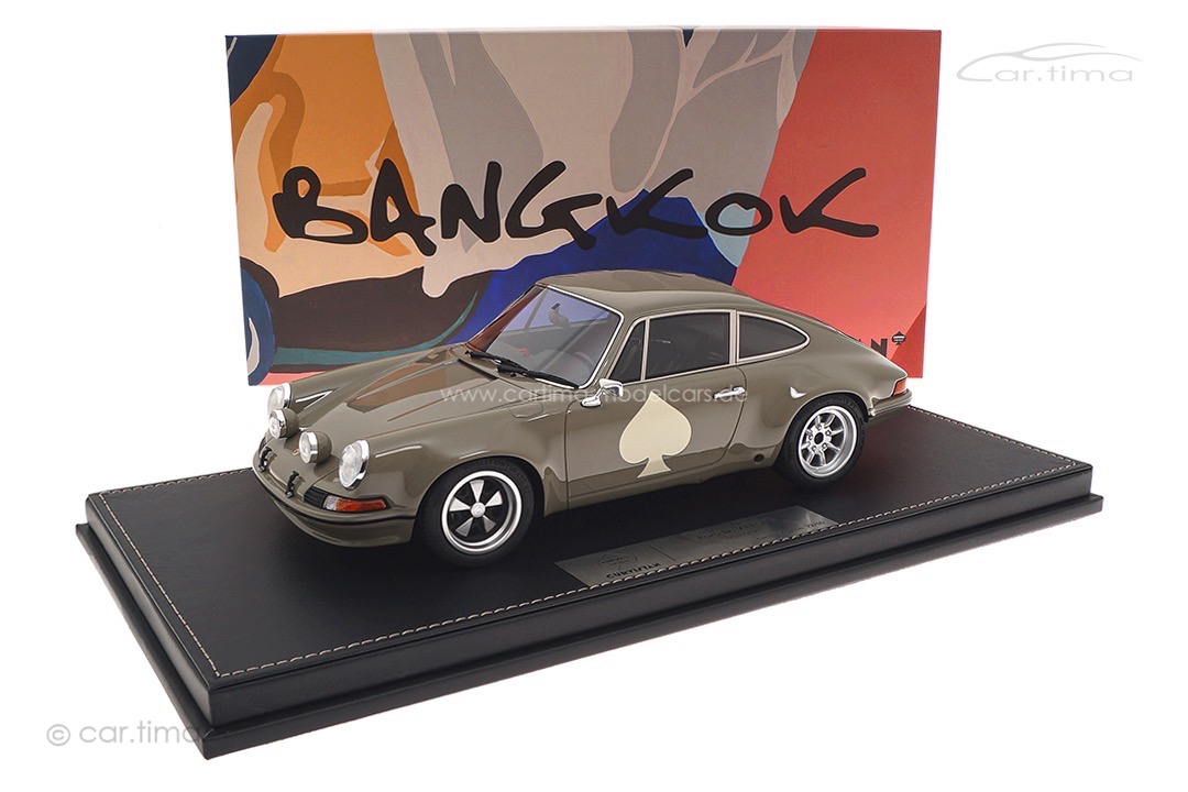 Porsche 911 ST Steingrau Curvistan Bangkok car.tima 1:18 CAR01825007