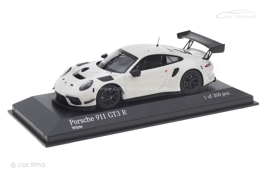 Porsche 911 (991 II) GT3 R 2020 weiß Minichamps 1:43 410196000 Porsche 911 (991 II) GT3 R 2020 weiß Minichamps 1:43 410196000