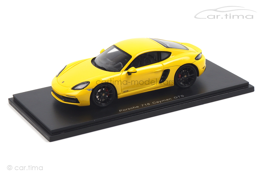 Porsche 718 Cayman GTS Racinggelb Spark 1:43 S7618