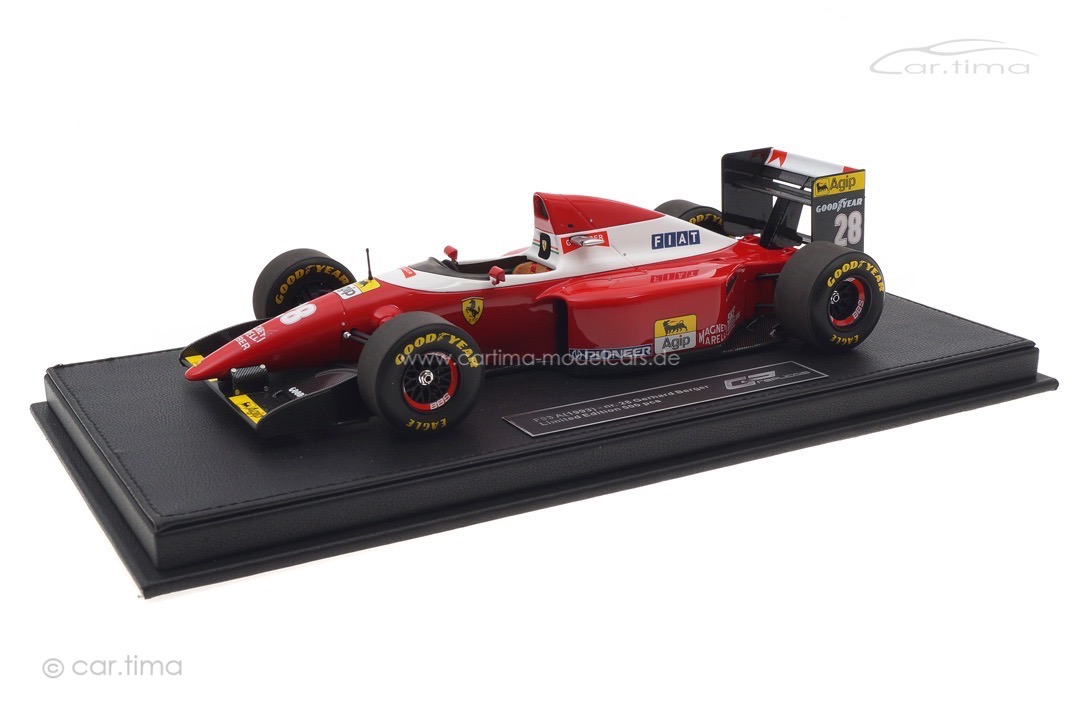 Ferrari F93A GP 1993 Gerhard Berger inkl. Vitrine GP Replicas 1:18 GP117B