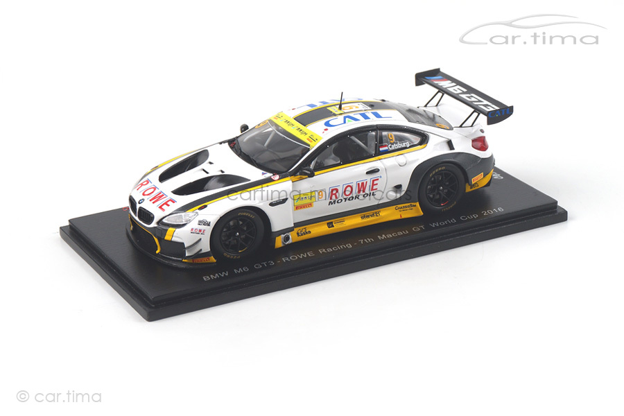BMW M6 GT3 FIA GT Wold Cup Macau 2016 Nicky Catsburg Spark 1:43 SA149