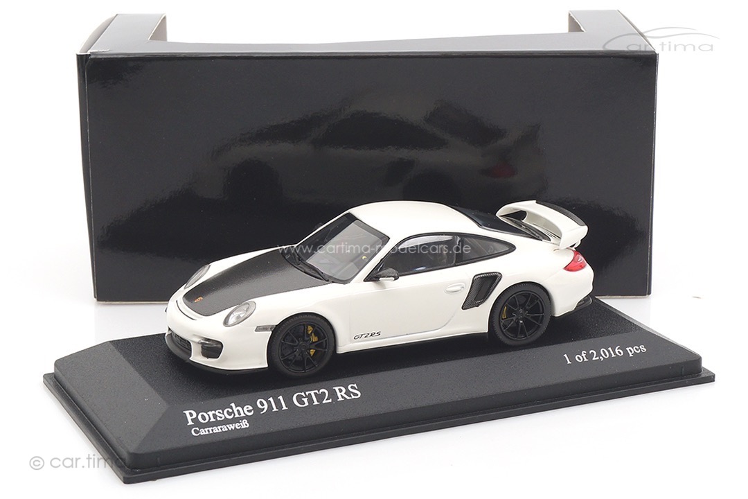 Porsche 911 (997 II) GT2 RS Carraraweiß Minichamps 1:43 400069400
