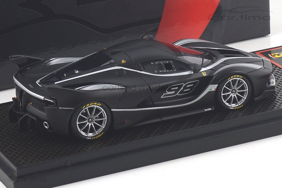 Ferrari FXXK #98 schwarz matt BBR 1:43 BBRC186D Ferrari FXXK #98 schwarz matt BBR 1:43 BBRC186D