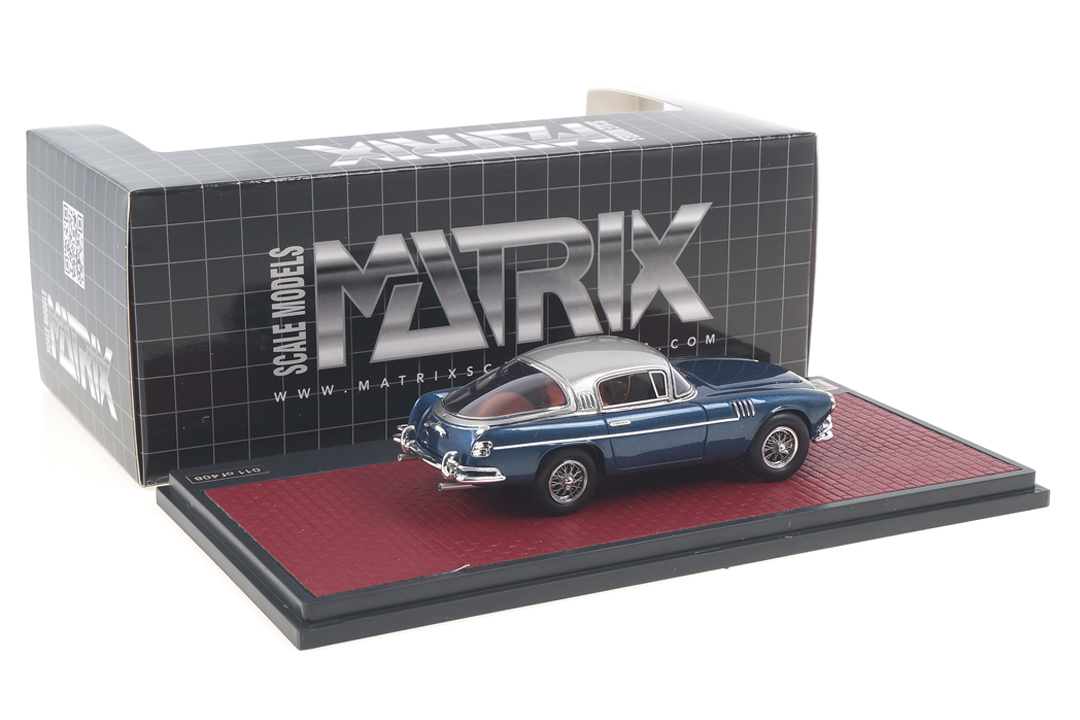 Aston Martin DB2/4 Vignale HRH King Baudouin blau/silber Matrix 1:43 MX50108-141 Aston Martin DB2/4 Vignale HRH King Baudouin blau/silber Matrix 1:43 MX50108-141
