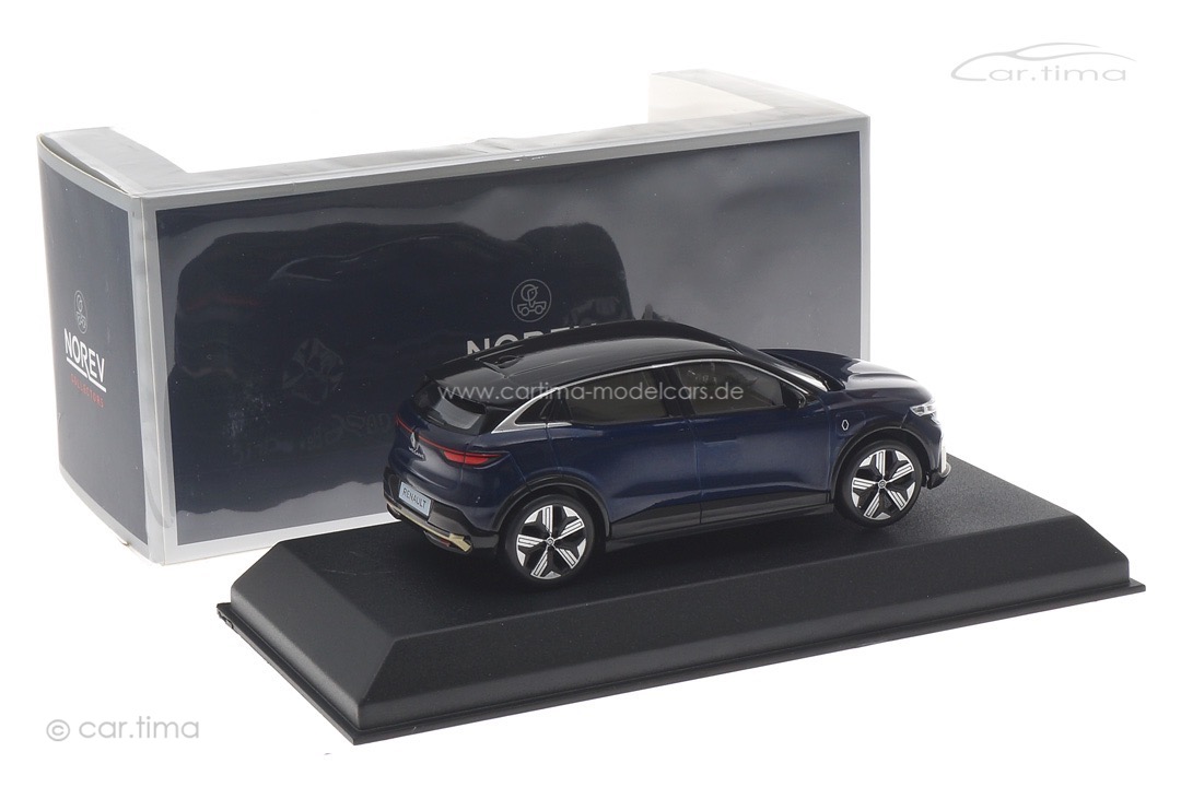 Renault Megane E-Tech 100% Electric 2022 Midnight Blue/black Norev 1:43 517922 Renault Megane E-Tech 100% Electric 2022 Midnight Blue/black Norev 1:43 517922