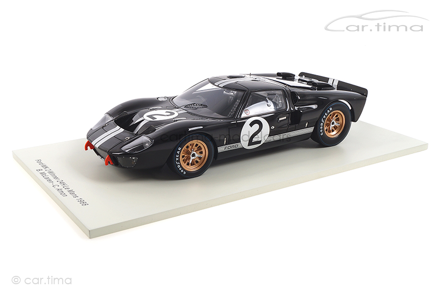Ford GT40 MKII Winner 24h Le Mans 1966 Amon/McLaren Spark 1:18 18LM66 Ford GT40 MKII Winner 24h Le Mans 1966 Amon/McLaren Spark 1:18 18LM66