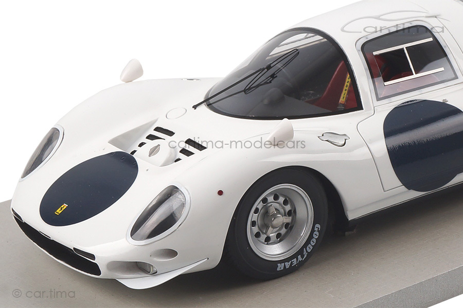 Ferrari 365 P2 White Elephant Presse Version Le Mans 1966 Tecnomodel 1:18 TM18-17A