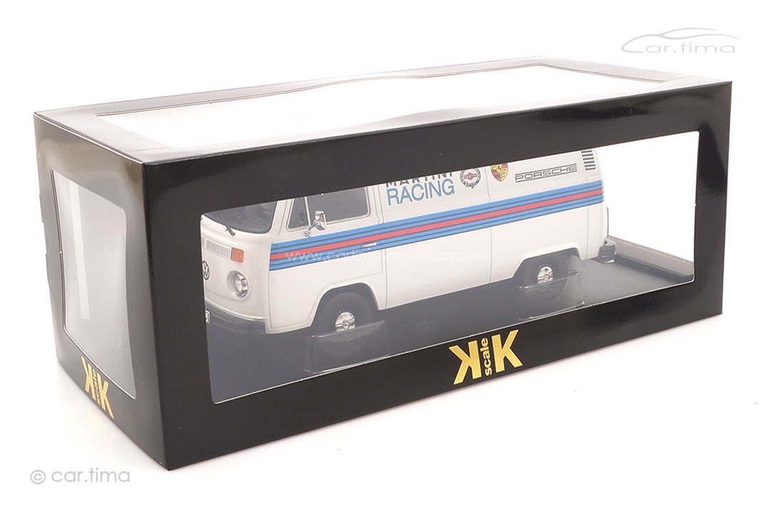 VW T2b Porsche Renndienst Martini Racing weiß KK Scale 1:18 KKDC181414