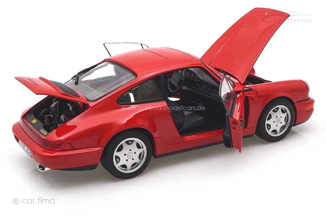 Porsche 911 (964) Carrera 2 1990 Indischrot Norev 1:18 187320 Porsche 911 (964) Carrera 2 1990 Indischrot Norev 1:18 187320