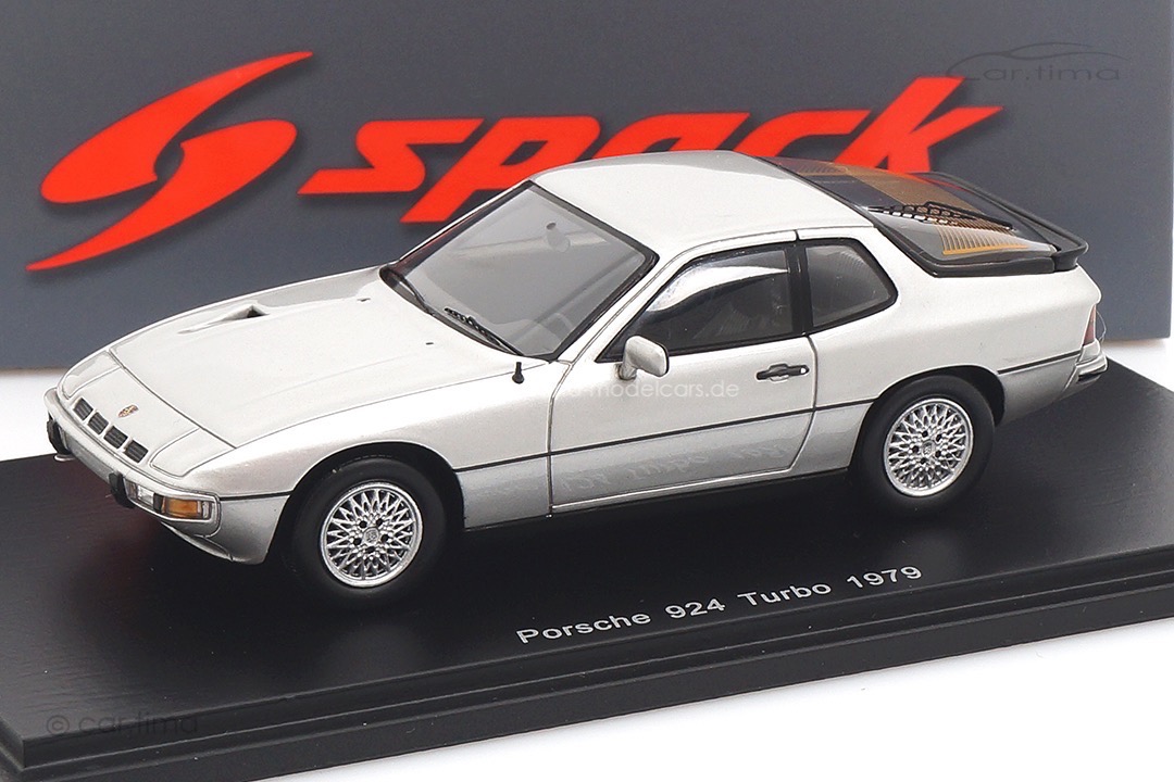 Porsche 924 Turbo silber Spark 1:43 S1375