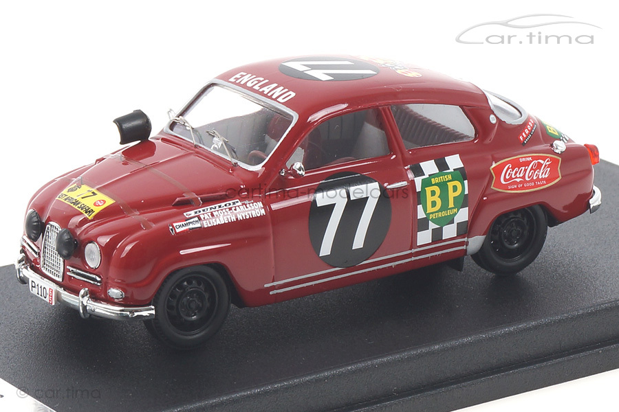 Saab 96 East African Safari 1965 Moss / Nyström - Trofeu 1:43 RRSE04 Saab 96 East African Safari 1965 Moss / Nyström - Trofeu 1:43 RRSE04