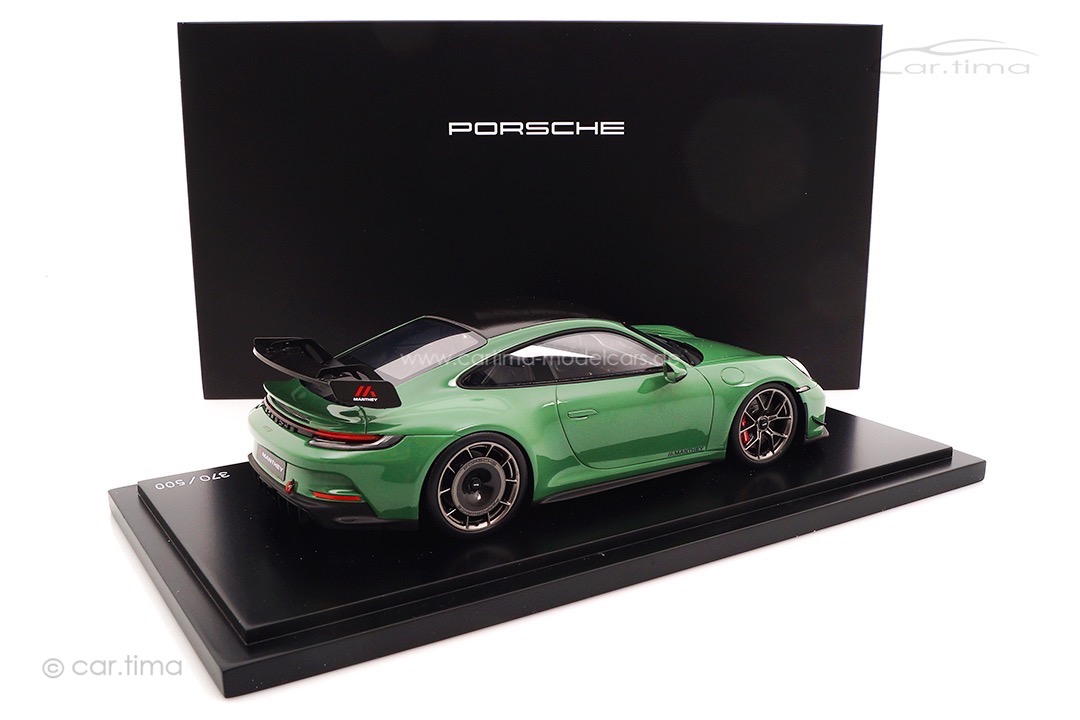 Porsche 911 (992) GT3 Manthey Kit Auratiumgrün Spark 1:18 WAP0213030TGT3