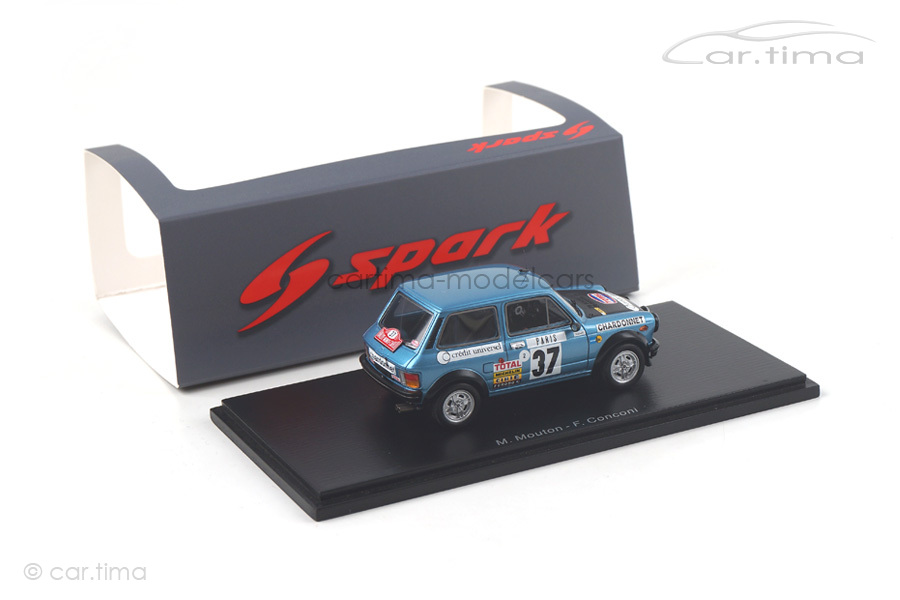Autobianchi A112 Rallye Monte Carlo 1977 Michele Mouton Spark 1:43 S3640 Autobianchi A112 Rallye Monte Carlo 1977 Michele Mouton Spark 1:43 S3640