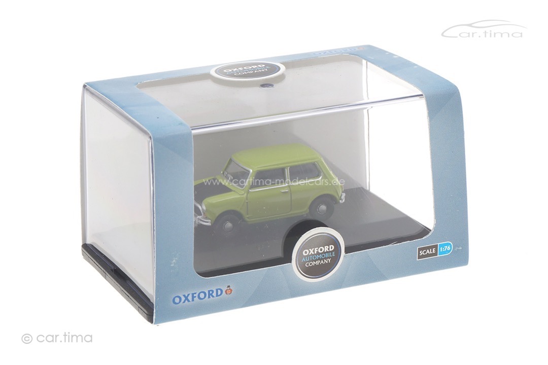 Classic Mini (Mr. Bean) Lime Green Oxford 1:76 76MN005