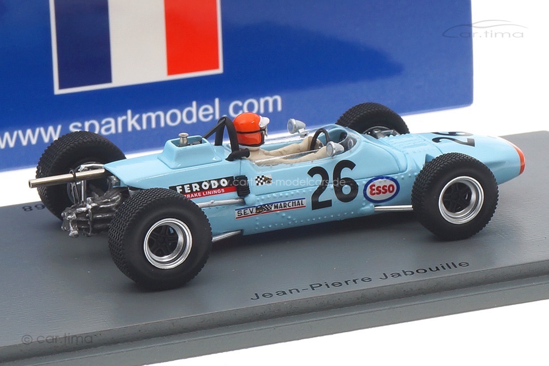 Matra MS5 Vainqueur Montlhéry F3 1968 Jean-Pierre Jabouille Spark 1:43 SF288 Matra MS5 Vainqueur Montlhéry F3 1968 Jean-Pierre Jabouille Spark 1:43 SF288