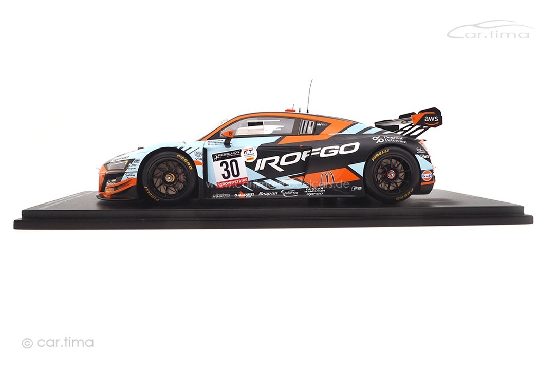 Audi R8 LMS GT3 Winner Silver Cup class 24h Spa 2022 Simmenauer/Goethe/Neubauer Spark 1:18 18SB052
