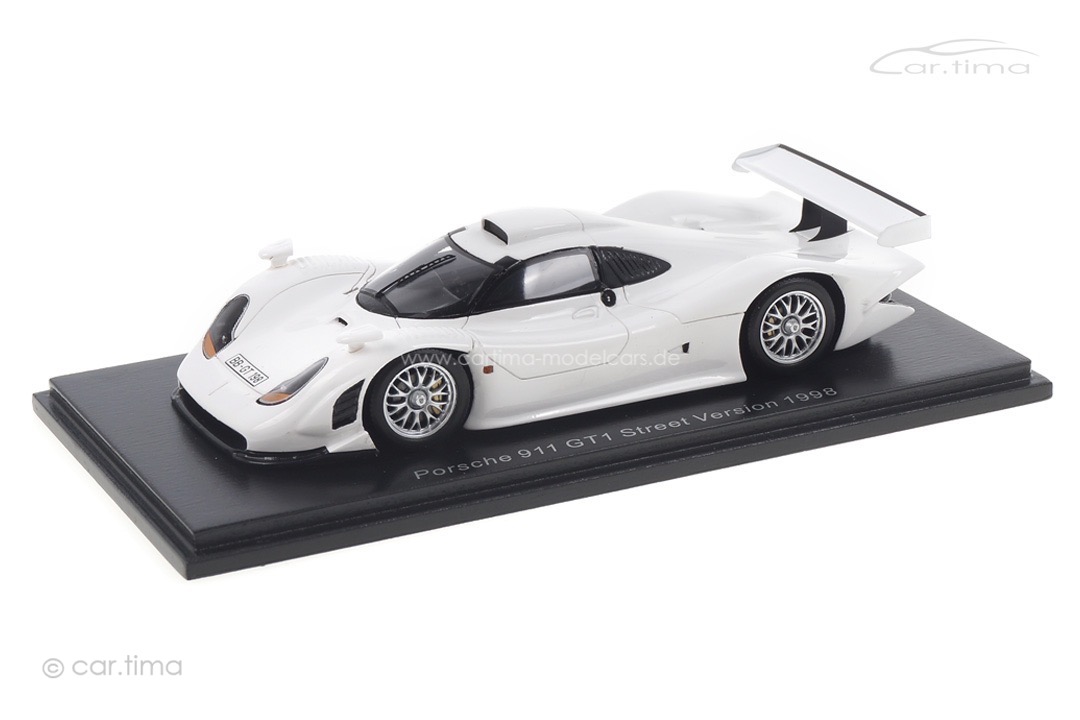 Porsche 911 GT1 weiß Spark 1:43 S5998 Porsche 911 GT1 weiß Spark 1:43 S5998