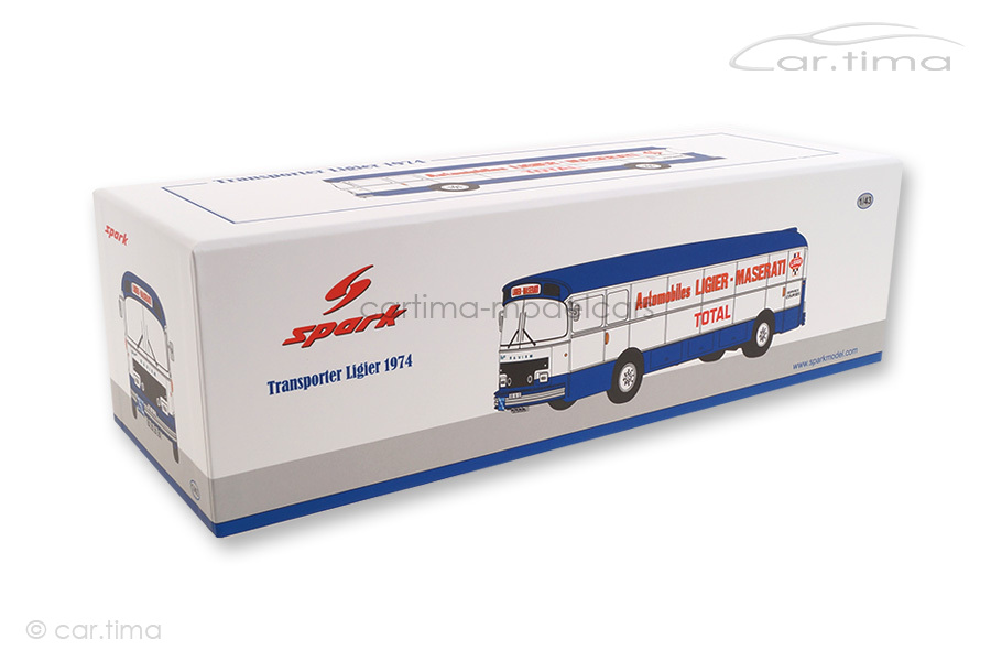 Transporter Automobiles Ligier Maserati Spark 1:43 S2698
