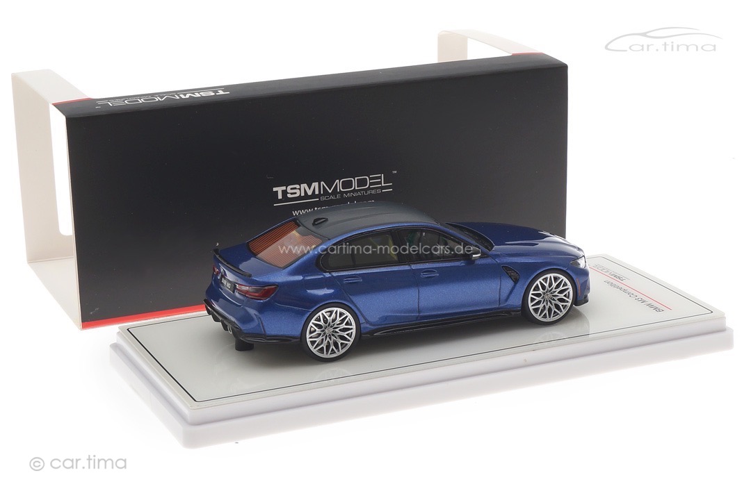 BMW M3 Competition (G80) Portimao Blue met. TSM 1:43 TSM430557 BMW M3 Competition (G80) Portimao Blue met. TSM 1:43 TSM430557