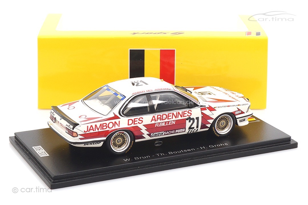 BMW 635 CSI 24h Spa 1985 Brun/Boutsen/Grohs Spark 1:43 SB662