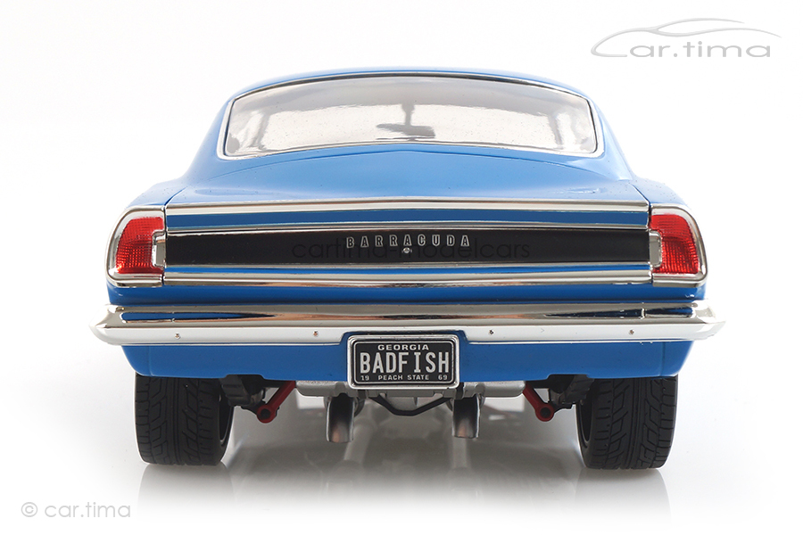 Plymouth Hemi Cuda Street Fighter blau ACME 1:18 A1806117 Plymouth Hemi Cuda Street Fighter blau ACME 1:18 A1806117