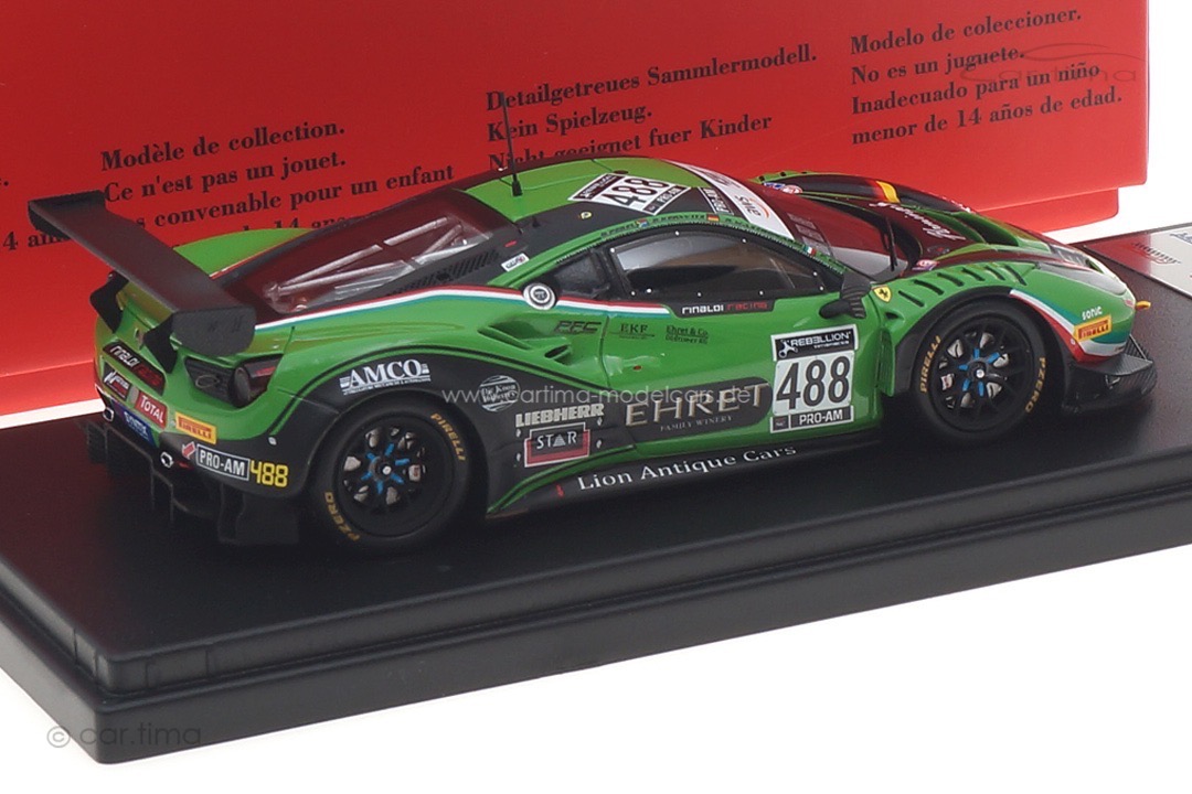 Ferrari 488 GT3 24h Spa 2020 Ehret/Keilwitz/Mastronardi/Perel Looksmart 1:43 LSRC086 Ferrari 488 GT3 24h Spa 2020 Ehret/Keilwitz/Mastronardi/Perel Looksmart 1:43 LSRC086