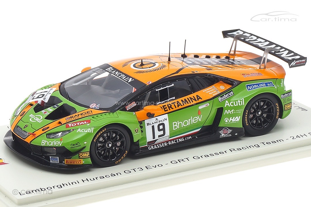 Lamborghini Huracán GT3 Evo 24h Spa 2019 Amici/Mauron/Santamato Spark 1:43 SB315 Lamborghini Huracán GT3 Evo 24h Spa 2019 Amici/Mauron/Santamato Spark 1:43 SB315