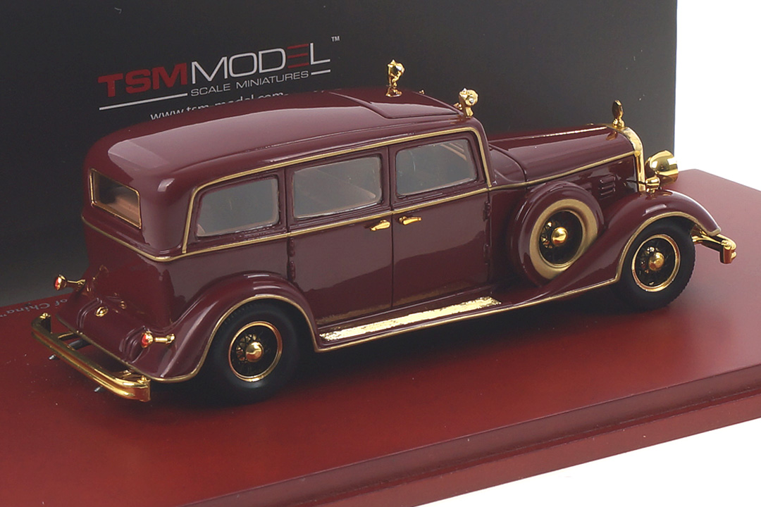 Cadillac Deluxe Tudor Limousine 8C "The Last Emporer of China" TSM 1:43 TSM124312 Cadillac Deluxe Tudor Limousine 8C "The Last Emporer of China" TSM 1:43 TSM124312
