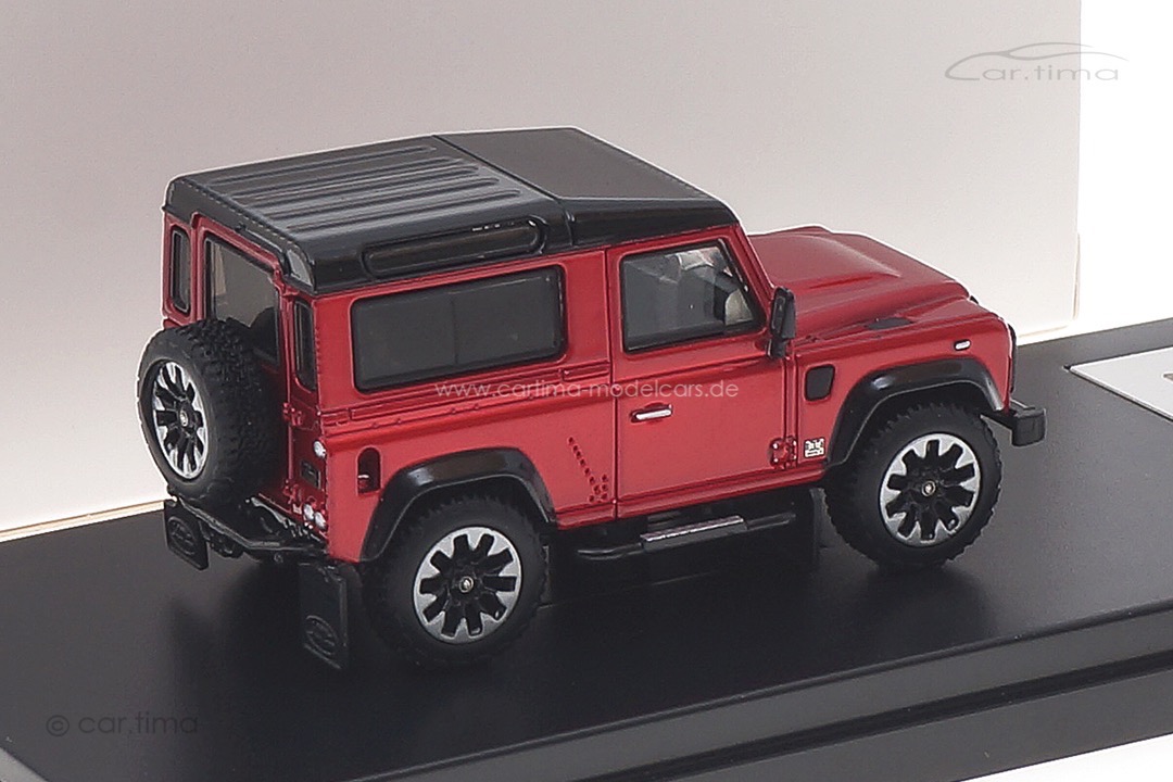 Land Rover Defender 90 Works 2018 rot LCD Models 1:64 LCD64016-RE