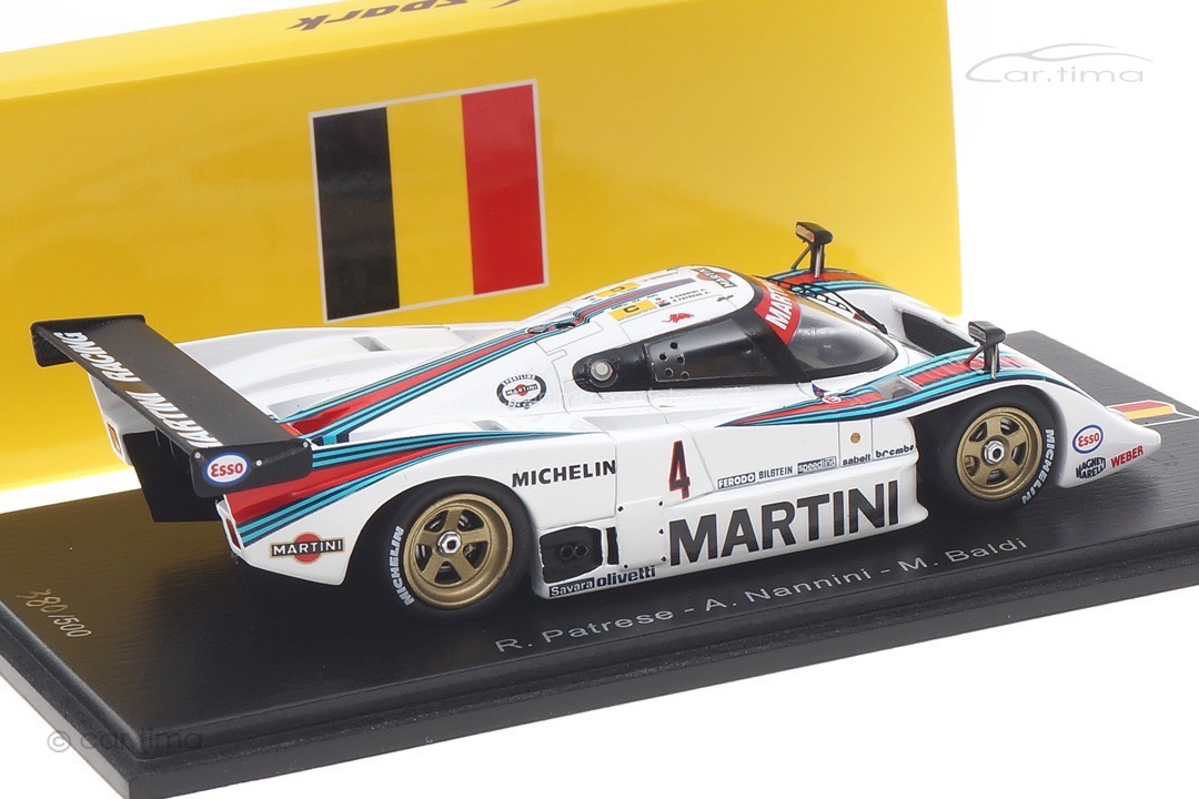 Lancia LC2 1000km Spa 1985 Patrese/Nannini/Baldi Spark 1:43 SB228 Lancia LC2 1000km Spa 1985 Patrese/Nannini/Baldi Spark 1:43 SB228