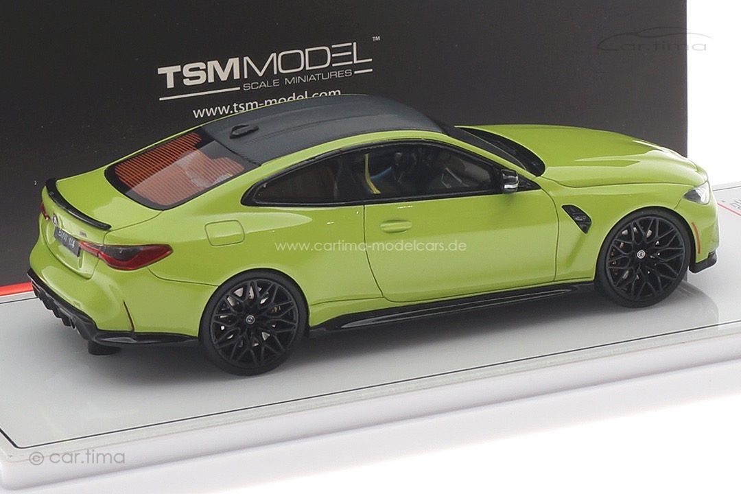 BMW M4 Competition Sao Paulo gelb TSM 1:43 TSM430571 BMW M4 Competition Sao Paulo gelb TSM 1:43 TSM430571