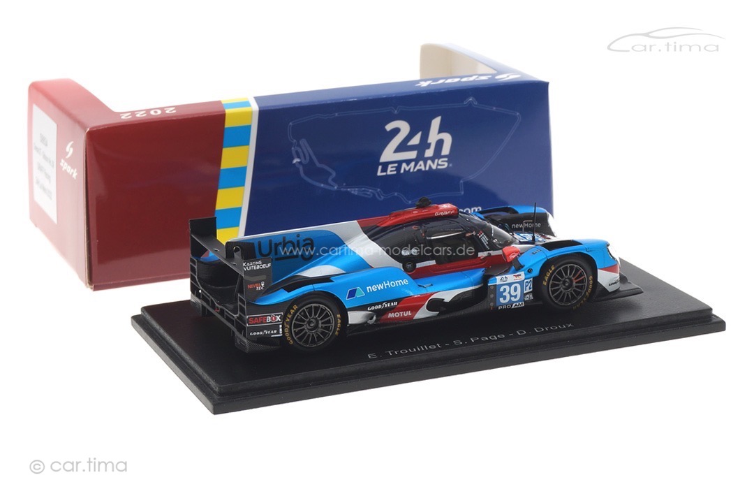 Oreca 07-Gibson 24h Le Mans 2022 Trouillet/Page/Droux Spark 1:43 S8634 Oreca 07-Gibson 24h Le Mans 2022 Trouillet/Page/Droux Spark 1:43 S8634