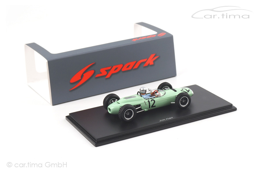 Lotus 24 GP Monaco 1963 Jim Hall Spark 1:43 S2141 Lotus 24 GP Monaco 1963 Jim Hall Spark 1:43 S2141