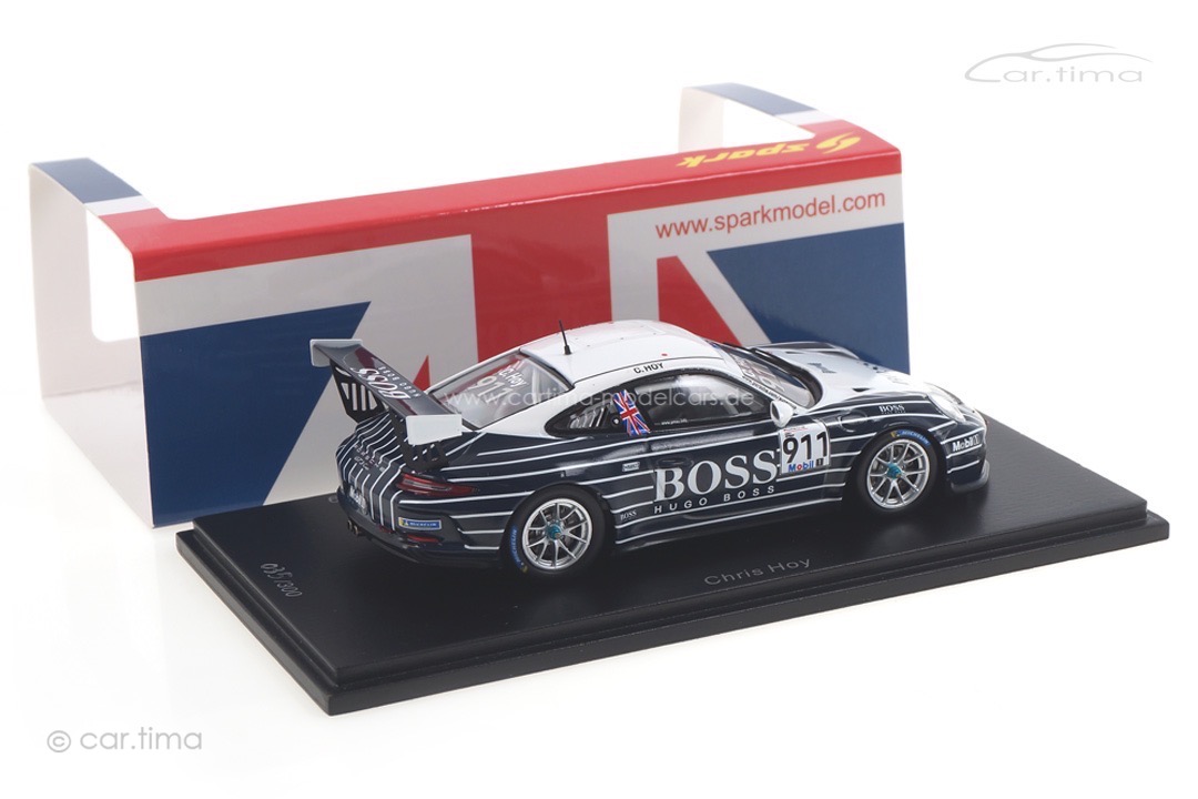 Porsche 911 GT3 Cup Supercup Silverstone 2019 Chris Hoy Spark 1:43 UK006 Porsche 911 GT3 Cup Supercup Silverstone 2019 Chris Hoy Spark 1:43 UK006