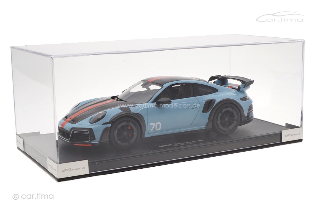 TECHART GTstreet R (Basis 992) Gulfblau/Gulforange 1 of 70 TECHART Collection 1:18 092.992.118.004 TECHART GTstreet R (Basis 992) Gulfblau/Gulforange 1 of 70 TECHART Collection 1:18 092.992.118.004