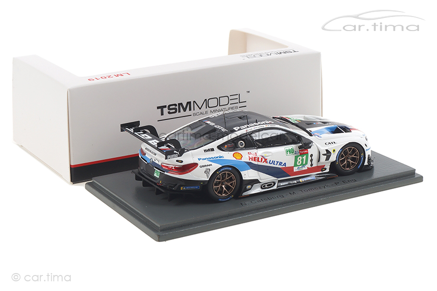 BMW M8 GTE 24h Le Mans 2019 Catsburg/Eng/Tomczyk TSM 1:43 TSM430473 BMW M8 GTE 24h Le Mans 2019 Catsburg/Eng/Tomczyk TSM 1:43 TSM430473