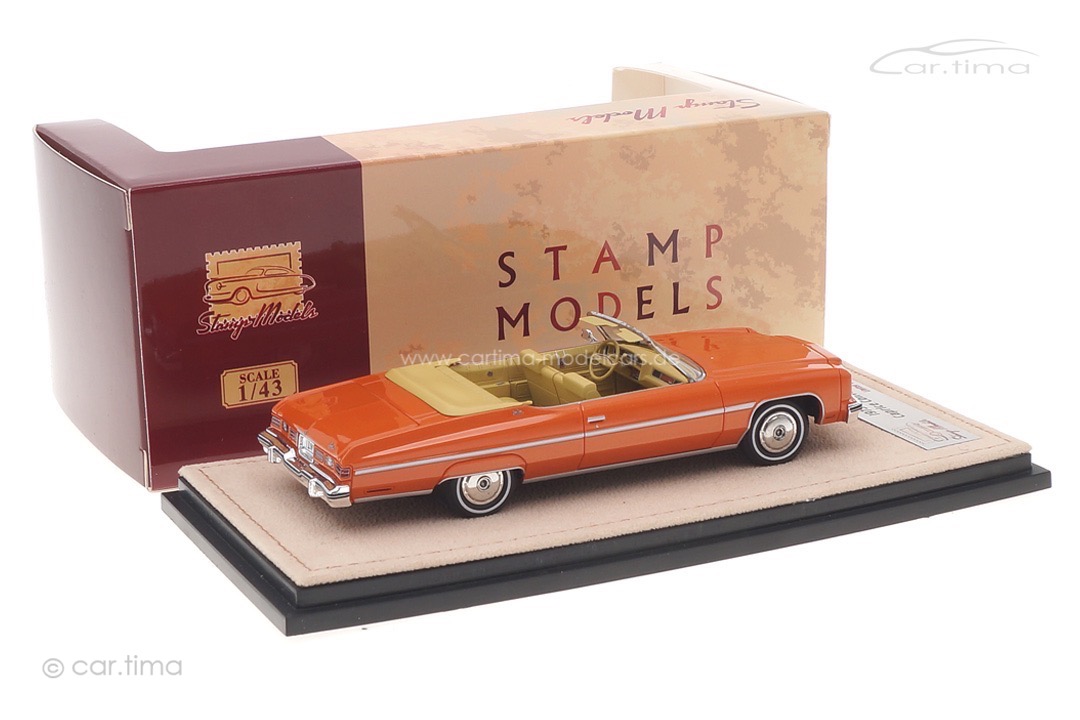 Chevrolet Caprice Convertible open 1975 orange met. Stamp Models 1:43 STM751003 Chevrolet Caprice Convertible open 1975 orange met. Stamp Models 1:43 STM751003