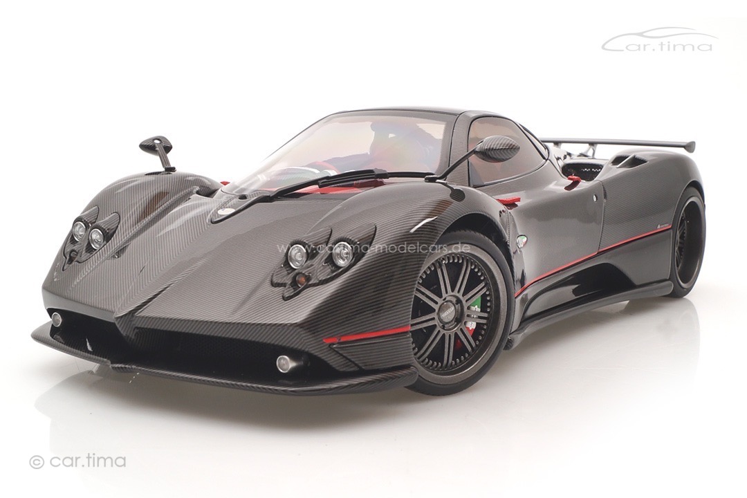 Pagani Zonda F Carbon schwarz Almost Real 1:18 850410001